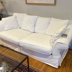 Crate & Barrel Sofa Bed With Removable Cover