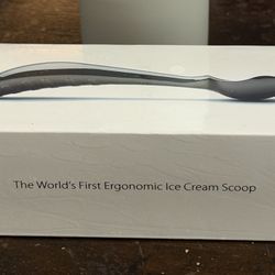 Ergonomic Stainless Steel Ice Cream Scoop 
