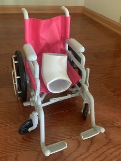 Toy Wheel Chair And Cast