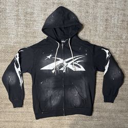 ZIP UP HELLSTAR HOODIE SCANNABLE