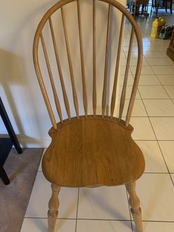 One Vintage solid wood chair