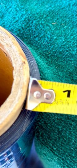 Blue Clear Vinyl Plastic Roll 36” Flexible 12 Gauge- Waterproof!