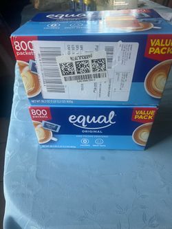1600 Packets of Equal Sweetener