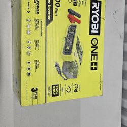 Open Box RYOBI 18V 800-Watt Max 12V Power Inverter Ryi8030A