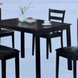 Dining Table Set With Chairs And Bench 