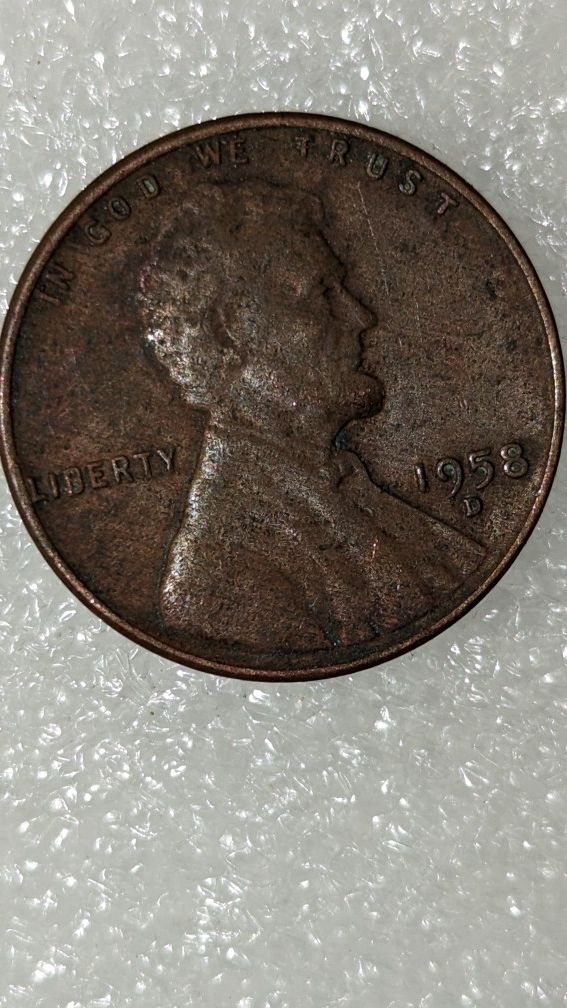 1958 D Wheat Penny