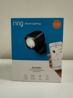 Ring Smart Lighting Spotlight Battery Powered