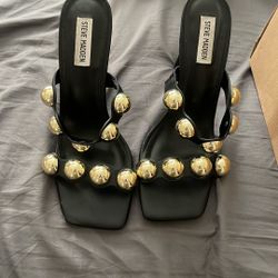 Women Heels Black Size 10