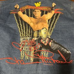 WWE Shawn Michaels Wrestlemania 13 Denim Jacket