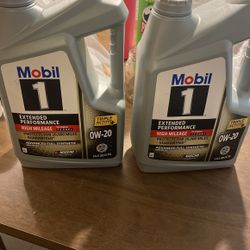 2 Mobil Synthetic Oil 5 Qts 0w-20