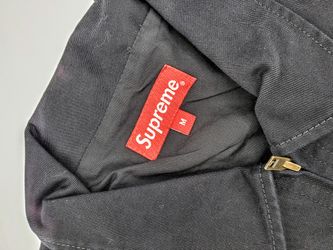Daniel Johnston Embroidered Work Jacket (Black) Size:Medium FOR RETAIL!