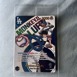 Dodgers edition Monkey D. Luffy TCG