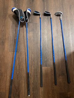 Golf clubs kids size starter pack