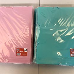 24- New Sealed A4-File Bags By Absolute Dollar