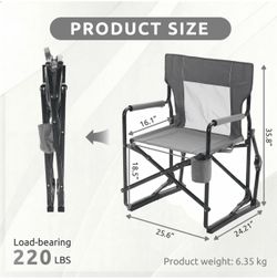 Brand New Folding Lawn Rocking Chair