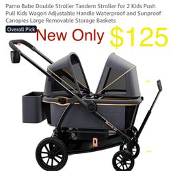 New Pamo Babe Double Stroller / Kids Wagon
