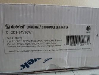 Diode LED DI-OD2-24V96W Dimming Electronic LED Driver - BRAND NEW