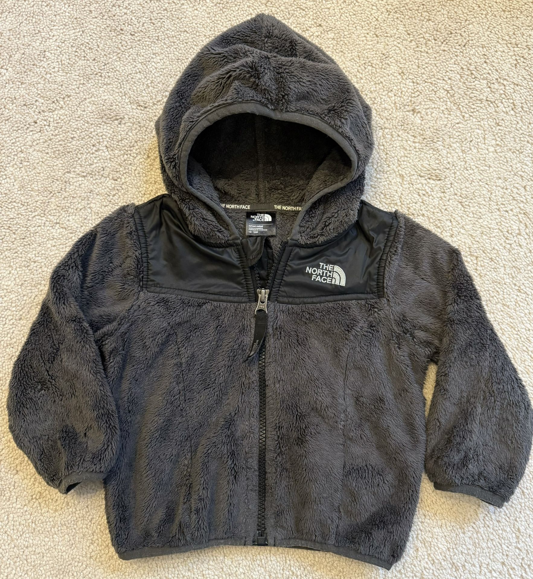 The North Face Hooded Zip Up Sweater/Jacket Size 12-18 Months
