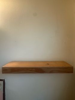 Wooden Floating Shelf