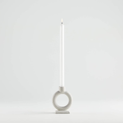 Ceramic Taper Candle Holder Lorin Crate & Barrel