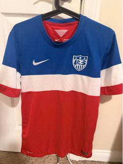 Nike USA 2014 soccer  retro jersey