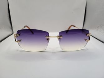 Cartier Glasses Rimless(Purple)