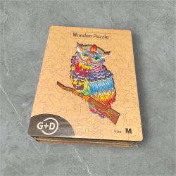 Wooden Jigsaw Puzzles - Charming Owl
