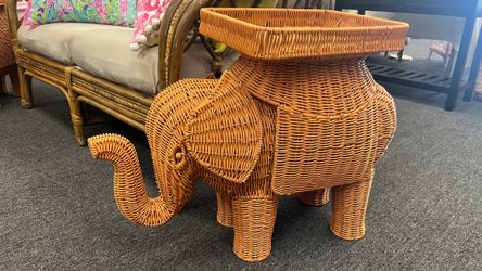 Rare vintage style elephant table