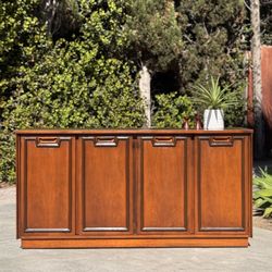 Mid Century Modern Credenza / Sideboard / TV Stand – Vintage MCM Storage Cabinet (FREE Delivery 🚚)
