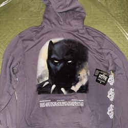 New Darc Sport x Marvel Black Panther Hoodie - Size M