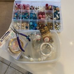 Jewelry Beads And Jewelry Making Kit