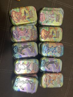30 Pokemon Prismatic Evolution Tins