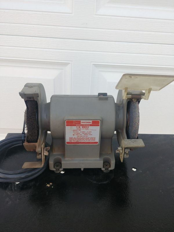 Vintage sears craftsman 5" bench grinder for Sale in Bradbury, CA OfferUp