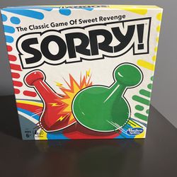 Sorry! Board Game (Opened But Rarely Ever Used)