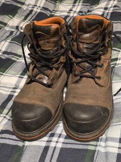 Timberland Steel Toe Boots 9 1/2