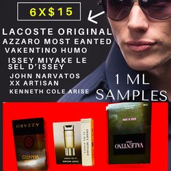 6 Perfume Samples/ Original/ 5ML.