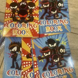 Ninja Coloring Books