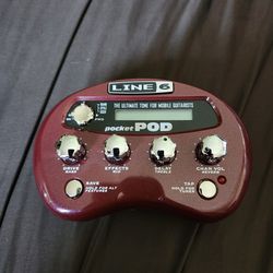 Line 6 Pocket Pod Guitar Fx -AMP. 