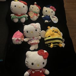 Hello Kitty Plushies 