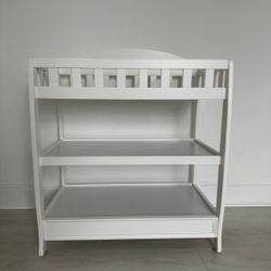 White Changing Table