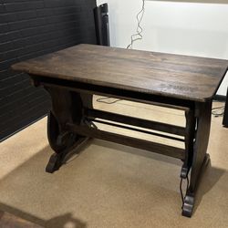 Vintage Table And Benches