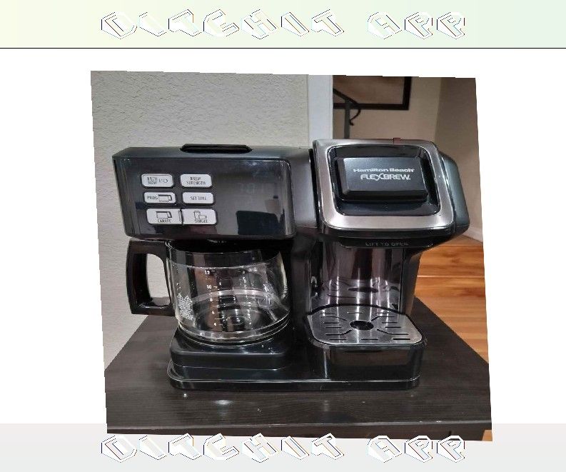 Brand Fresh Coffee Maker - Rich, Hot Coffee at Button Touch quite pass