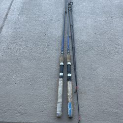 Two fishing rods.