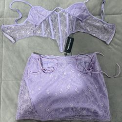 Two Piece Set PLT Crazy Over U