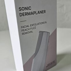 Sonic Dermaplaner Facial Exfoliations & Peach Fuzz Removal