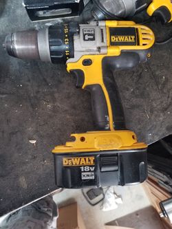 Drill and one battery