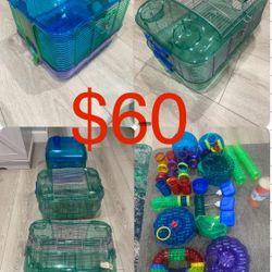 HAMSTER RAT CAGES. CRITTER TRAIL CAGE $60