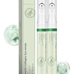 2PC Vegan Collagen Eye Serum -Reduce Fine Lines & Dark Circles-Skin Care Eye Cream