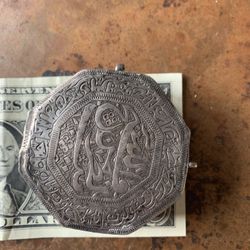 Antique Silver Prayer Box