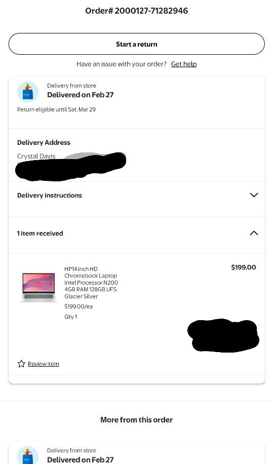 Chromebook Laptop